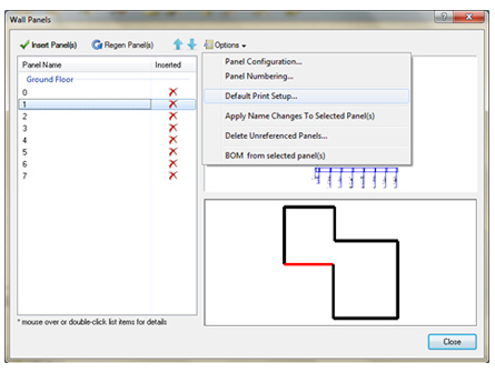panel print dialog